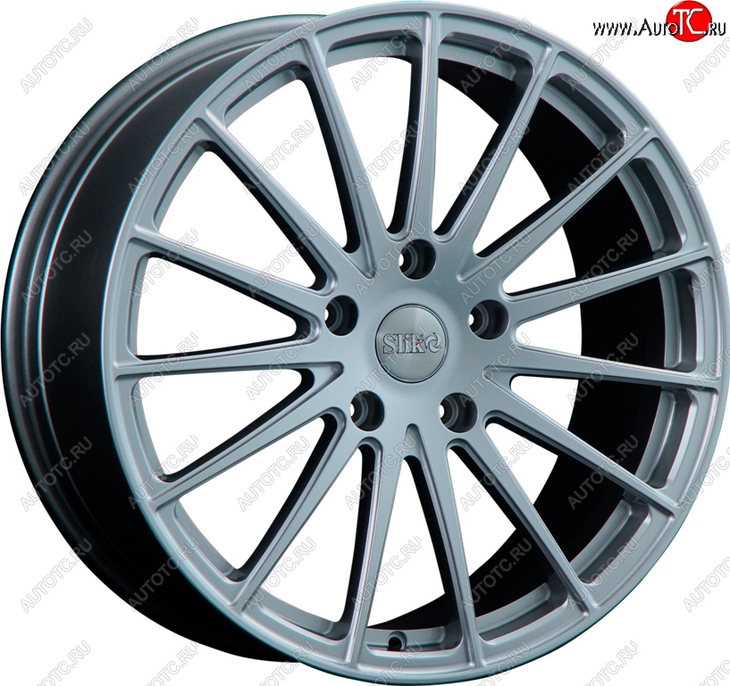 35 499 р. Кованый диск Slik PREMIUM L-823 8.0x18   (Графит глянцевый (GM))  с доставкой в г. Чебоксары