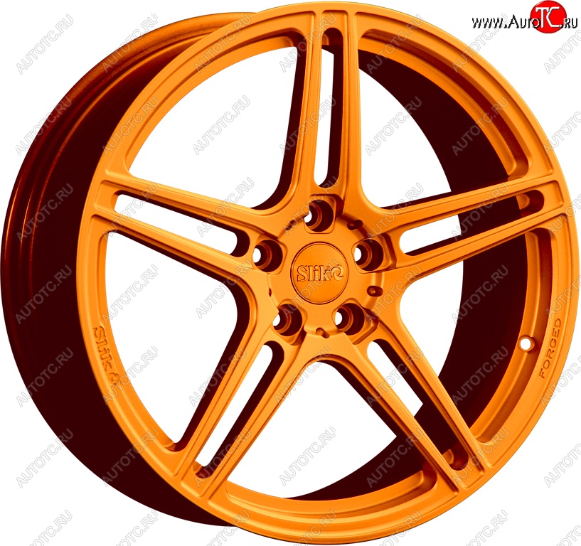 35 499 р. Кованый диск Slik PREMIUM L-824 8.0x18   (Candy медно-оранжевый глянцевый)  с доставкой в г. Чебоксары