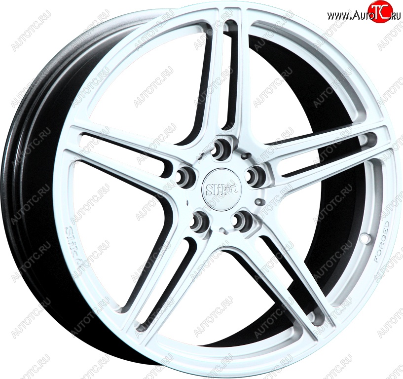 35 499 р. Кованый диск Slik PREMIUM L-824 8.0x18   (Белый (W))  с доставкой в г. Чебоксары