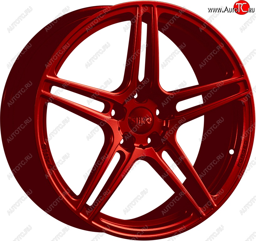 35 499 р. Кованый диск Slik PREMIUM L-824 8.5x18   (Candy алый)  с доставкой в г. Чебоксары