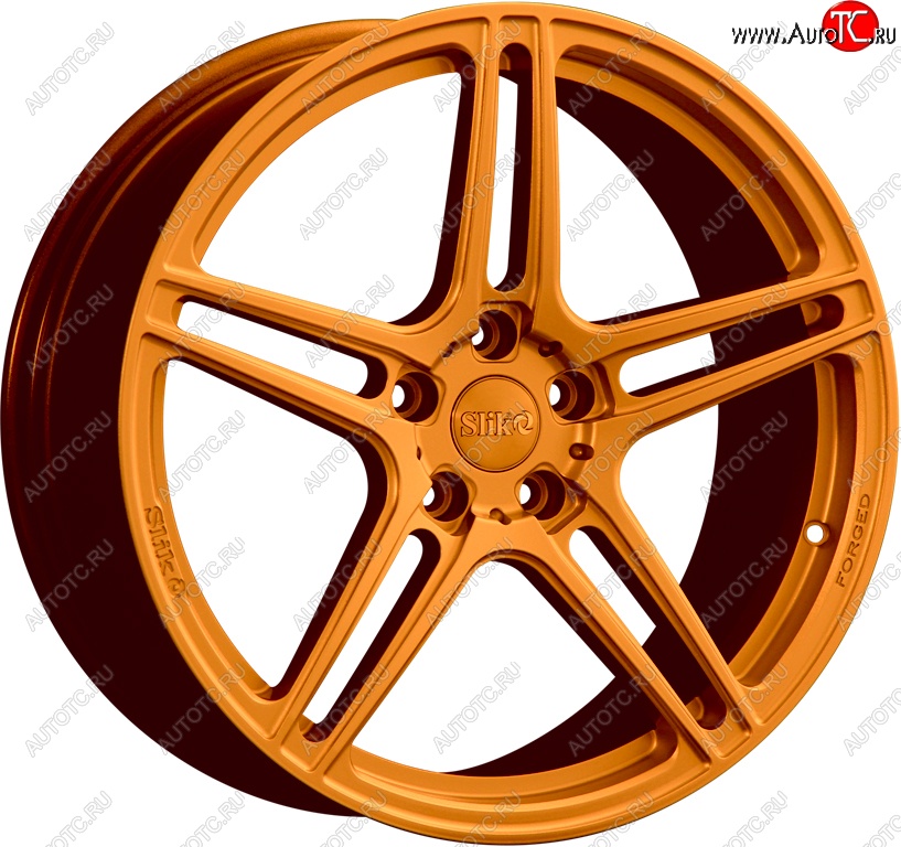 35 499 р. Кованый диск Slik PREMIUM L-824 8.5x18   (Candy медно-оранжевый матовый)  с доставкой в г. Чебоксары