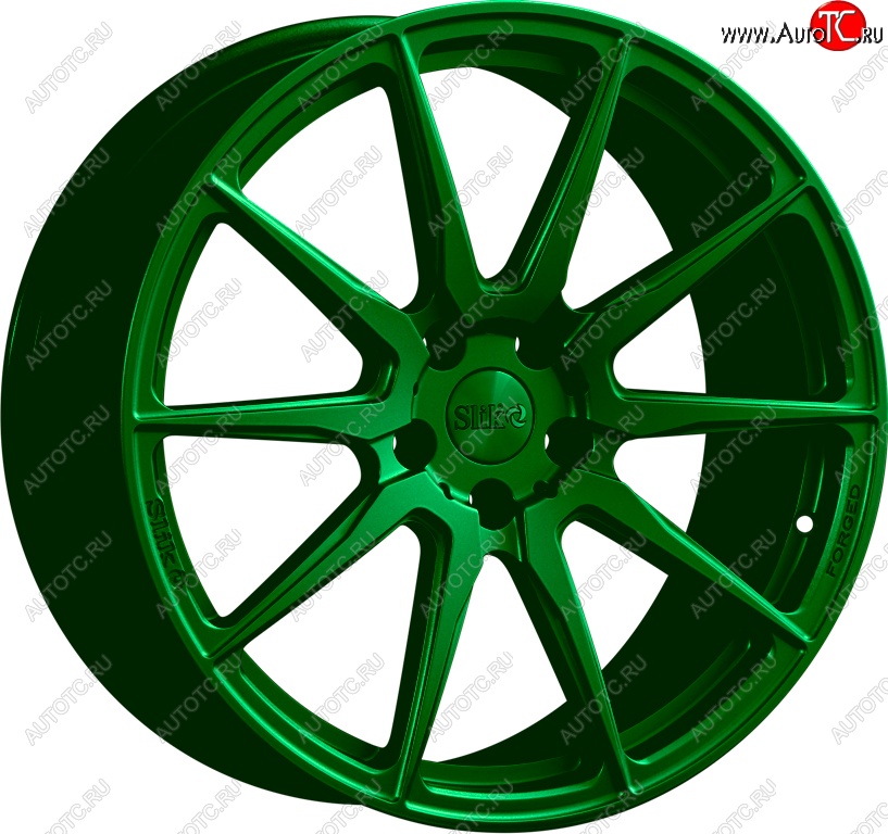 35 499 р. Кованый диск Slik PREMIUM L-826 8.0x18   (Зеленый (GREEEN))  с доставкой в г. Чебоксары