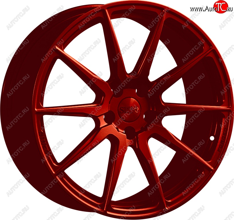 35 499 р. Кованый диск Slik PREMIUM L-826 8.0x18   (Candy красный (Candy RED))  с доставкой в г. Чебоксары