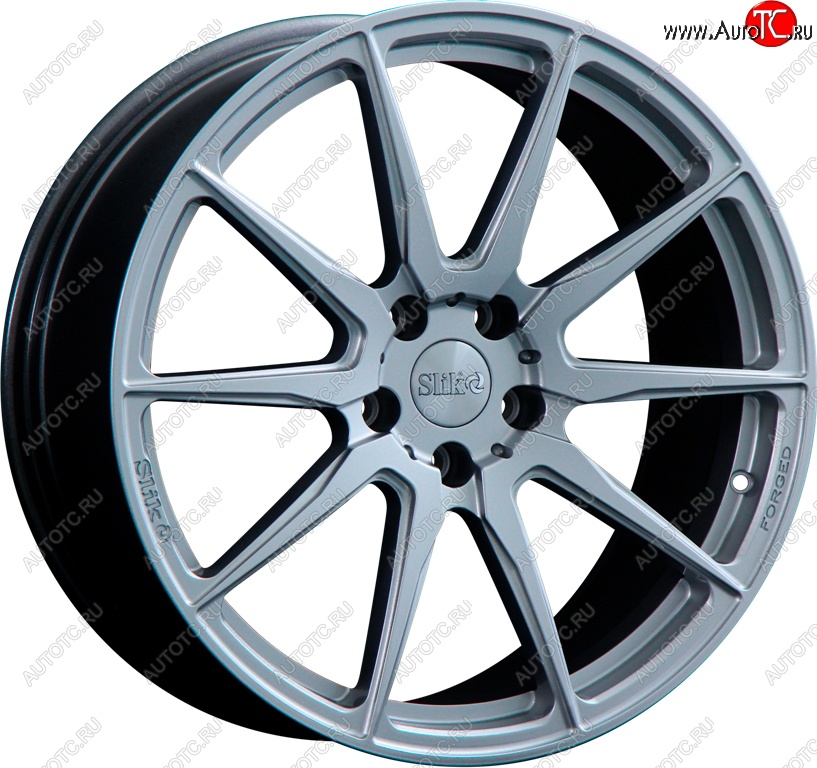 35 499 р. Кованый диск Slik PREMIUM L-826 8.0x18   (Графит глянцевый (GM))  с доставкой в г. Чебоксары