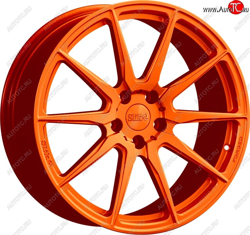 35 499 р. Кованый диск Slik PREMIUM L-826 8.0x18   (Ярко оранжевый (ORANGE))  с доставкой в г. Чебоксары