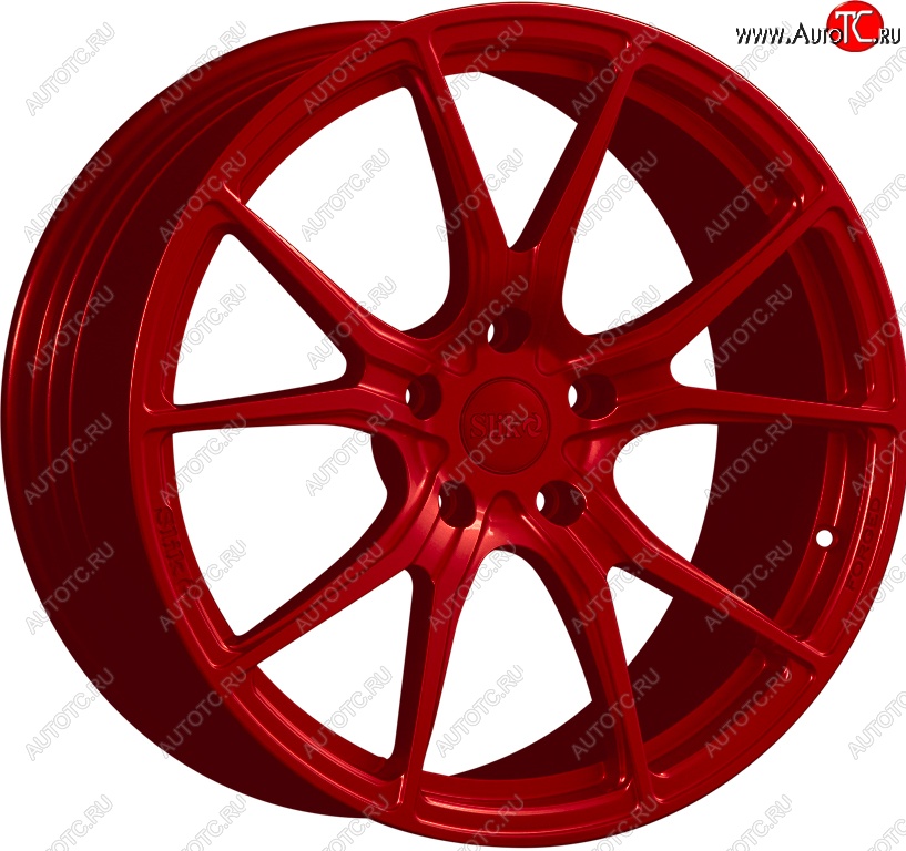 35 499 р. Кованый диск Slik PREMIUM L-827 8.0x18   (Красный (RED))  с доставкой в г. Чебоксары