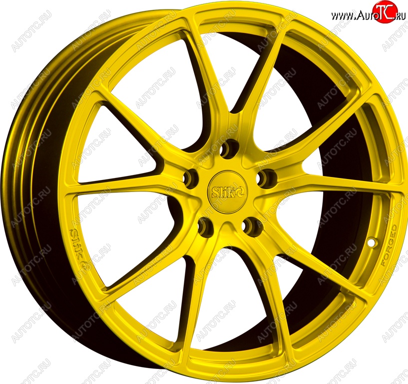 35 499 р. Кованый диск Slik PREMIUM L-827 8.5x18   (Candy ярко-желтый (Candy YELLOW))  с доставкой в г. Чебоксары