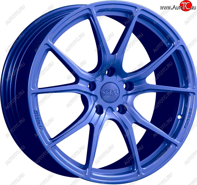 35 499 р. Кованый диск Slik PREMIUM L-827 8.5x18   (Синий (BLUE))  с доставкой в г. Чебоксары