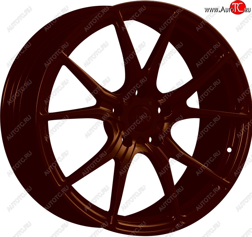 35 499 р. Кованый диск Slik PREMIUM L-827 8.5x18   (Коньячная бронза матовый (MBRZCGN))  с доставкой в г. Чебоксары