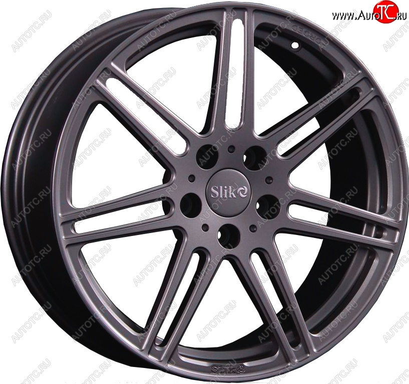 35 499 р. Кованый диск Slik PREMIUM L-828 8.5x18   (Темный хром (DC))  с доставкой в г. Чебоксары