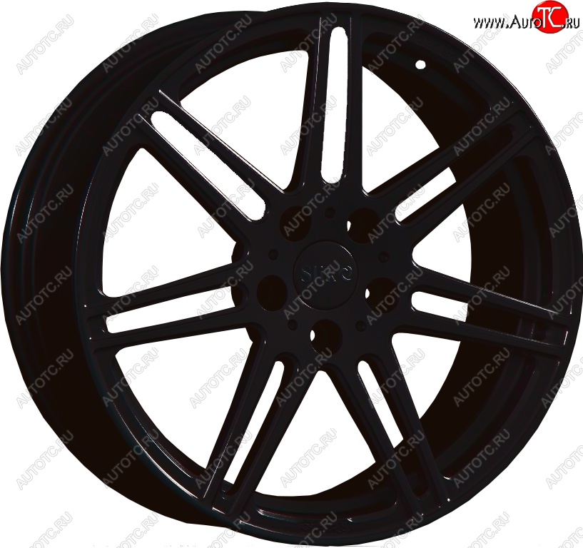 33 199 р. Кованый диск Slik PREMIUM L-828 8.5x18   (Черный матовый (MB))  с доставкой в г. Чебоксары
