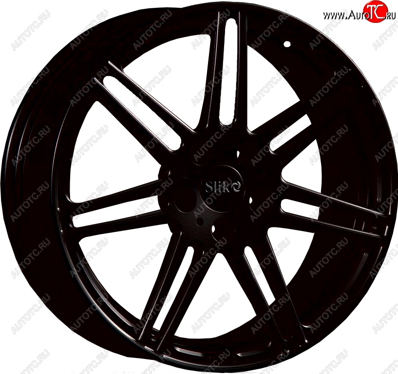 35 499 р. Кованый диск Slik PREMIUM L-828 8.5x18   (Черный глянцевый (BK))  с доставкой в г. Чебоксары