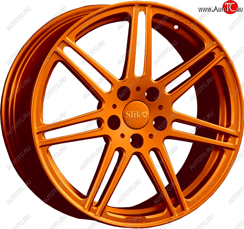 35 499 р. Кованый диск Slik PREMIUM L-828 8.5x18   (Candy медно-оранжевый глянцевый)  с доставкой в г. Чебоксары