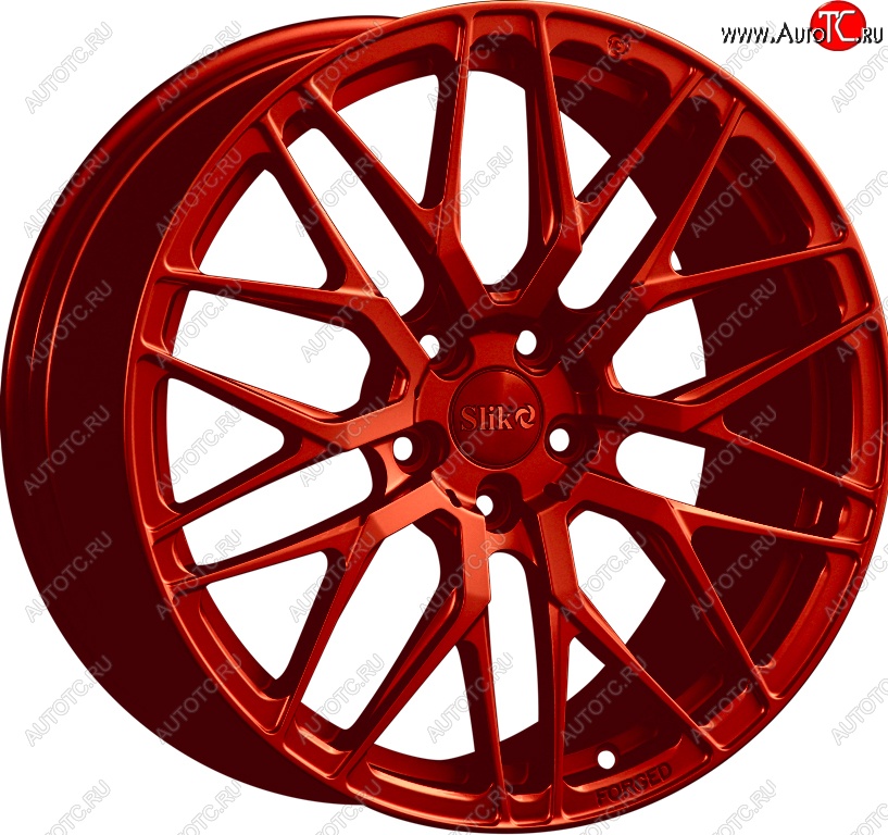35 499 р. Кованый диск Slik PREMIUM L-829 8.0x18   (Candy красный (Candy RED))  с доставкой в г. Чебоксары