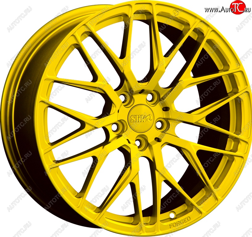 35 499 р. Кованый диск Slik PREMIUM L-829 8.0x18   (Candy ярко-желтый (Candy YELLOW))  с доставкой в г. Чебоксары