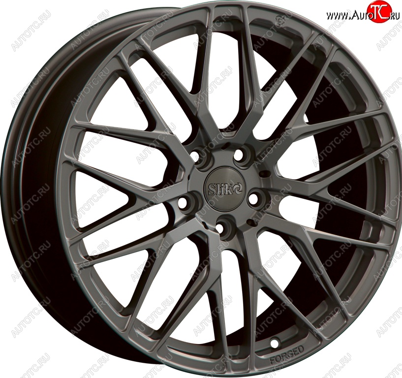 35 499 р. Кованый диск Slik PREMIUM L-829 8.0x18   (Темный хром (DC))  с доставкой в г. Чебоксары