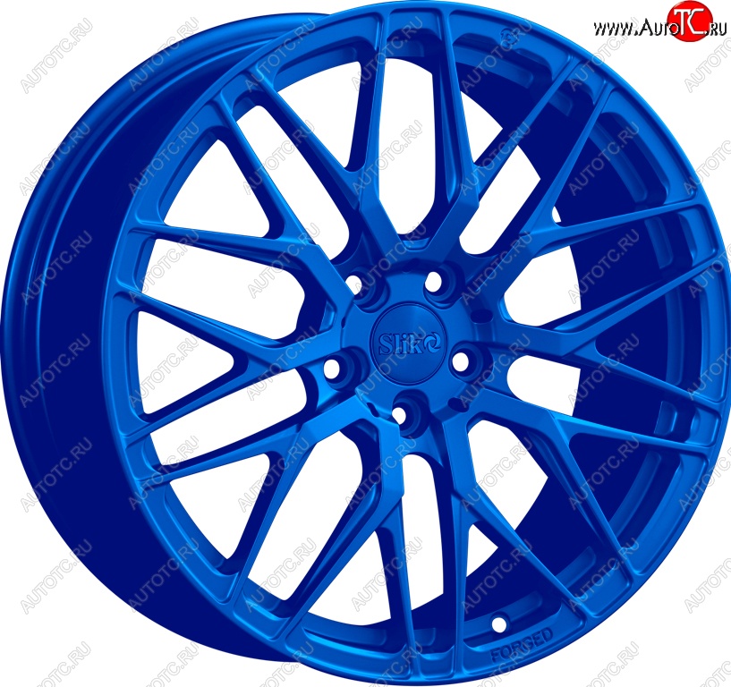 35 499 р. Кованый диск Slik PREMIUM L-829 8.0x18   (Candy синий (Candy BLUE))  с доставкой в г. Чебоксары