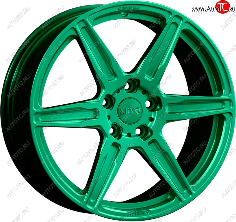 35 499 р. Кованый диск Slik PREMIUM L-831 8.0x18   (Candy изумрудно-зеленый (Candy Green))  с доставкой в г. Чебоксары