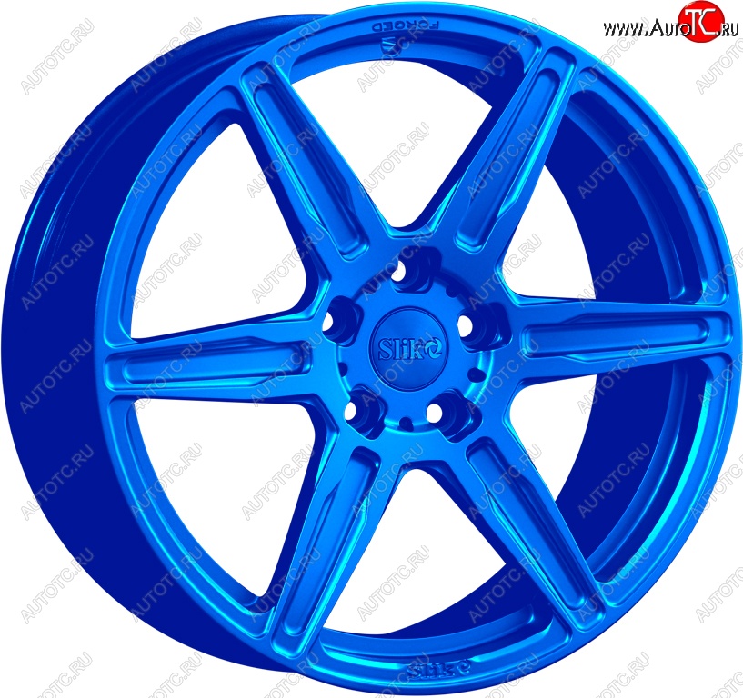 35 499 р. Кованый диск Slik PREMIUM L-831 8.0x18   (Candy синий (Candy BLUE))  с доставкой в г. Чебоксары