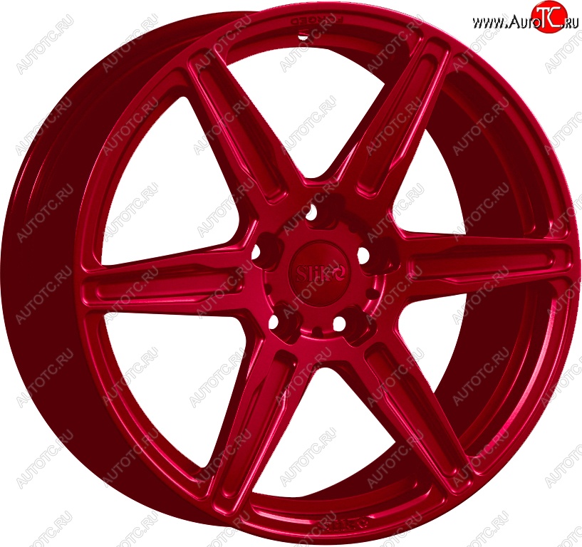 35 499 р. Кованый диск Slik PREMIUM L-831 8.5x18   (Candy рубиновый (Candy RUBIN))  с доставкой в г. Чебоксары