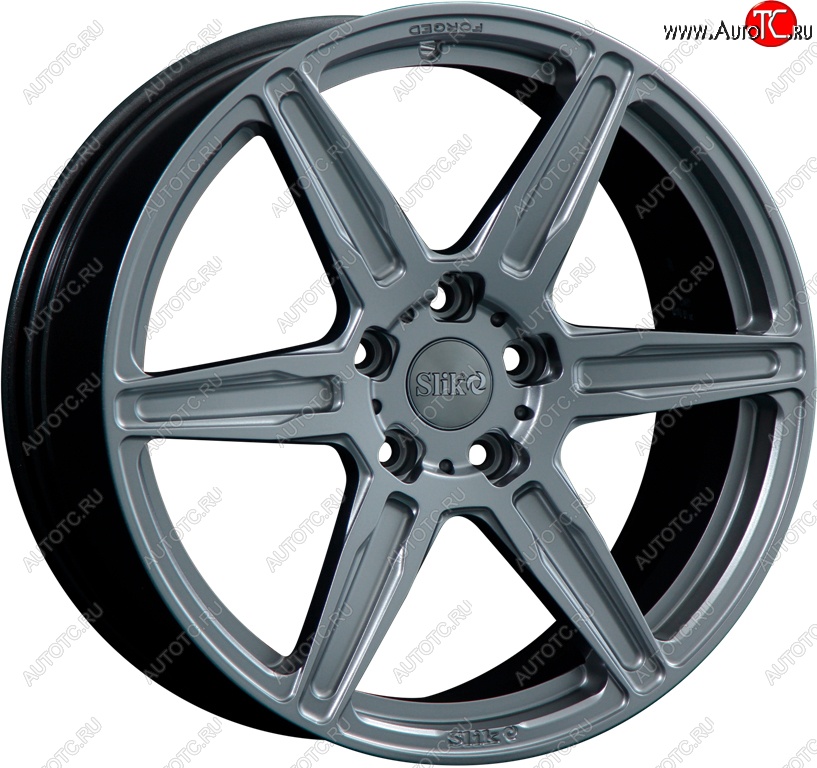 35 499 р. Кованый диск Slik PREMIUM L-831 8.5x18   (Графит глянцевый (GM))  с доставкой в г. Чебоксары