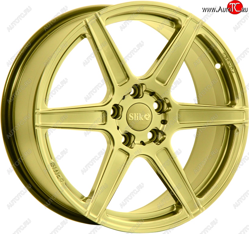 35 499 р. Кованый диск Slik PREMIUM L-832 8.0x18   (Золотой (G))  с доставкой в г. Чебоксары