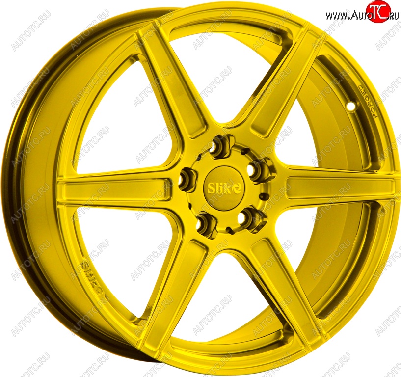 35 499 р. Кованый диск Slik PREMIUM L-832 8.0x18   (Candy ярко-желтый (Candy YELLOW))  с доставкой в г. Чебоксары