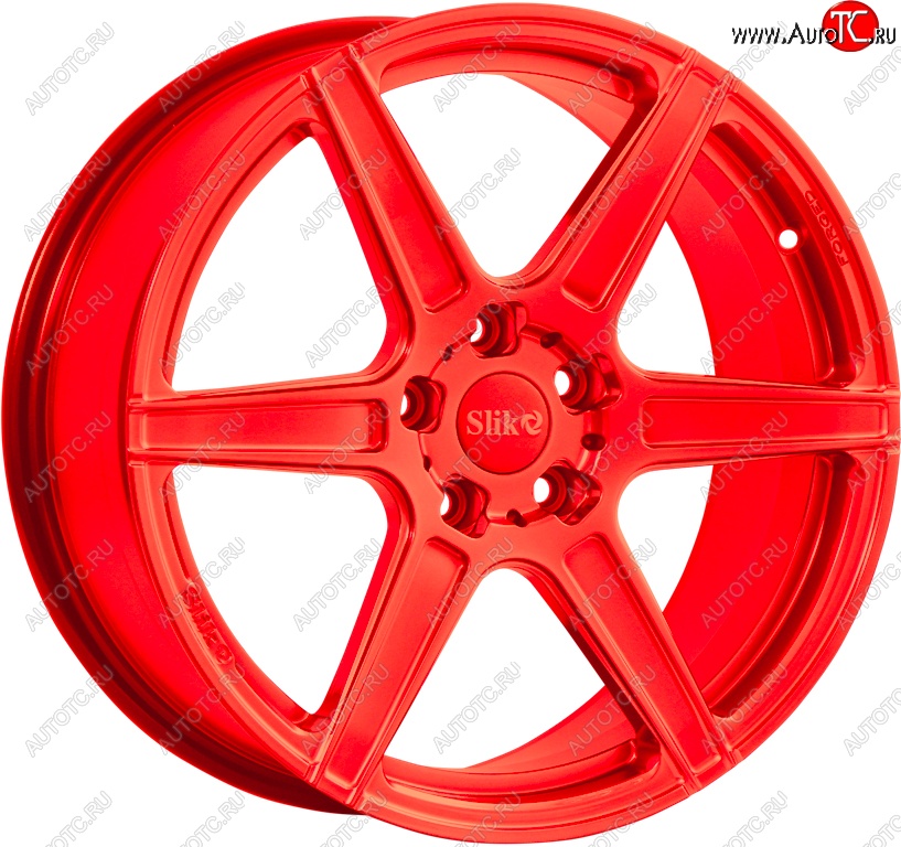 35 499 р. Кованый диск Slik PREMIUM L-832 8.5x18   (RAL 3026 ярко алый (3026))  с доставкой в г. Чебоксары