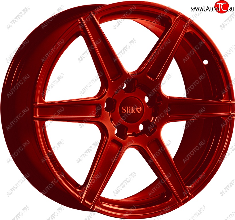 35 499 р. Кованый диск Slik PREMIUM L-832 8.5x18   (Candy красный (Candy RED))  с доставкой в г. Чебоксары