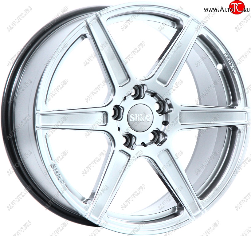 33 199 р. Кованый диск Slik PREMIUM L-832 8.5x18   (Ярко блестящее серебро (HPB))  с доставкой в г. Чебоксары