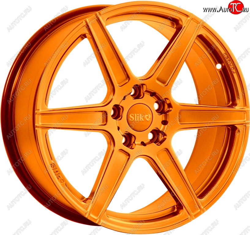 35 499 р. Кованый диск Slik PREMIUM L-832 8.5x18   (Candy медно-оранжевый глянцевый)  с доставкой в г. Чебоксары