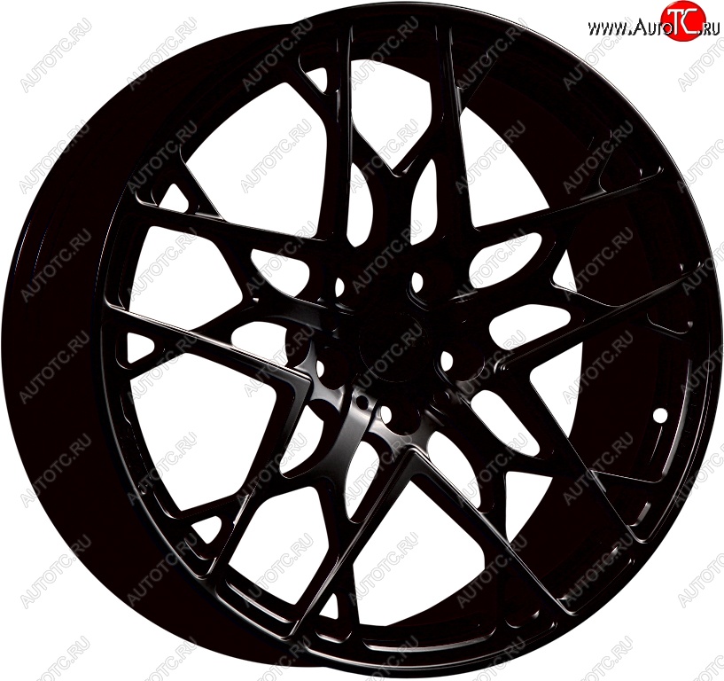 35 499 р. Кованый диск Slik PREMIUM L-834 8.0x18   (Черный глянцевый (BK))  с доставкой в г. Чебоксары