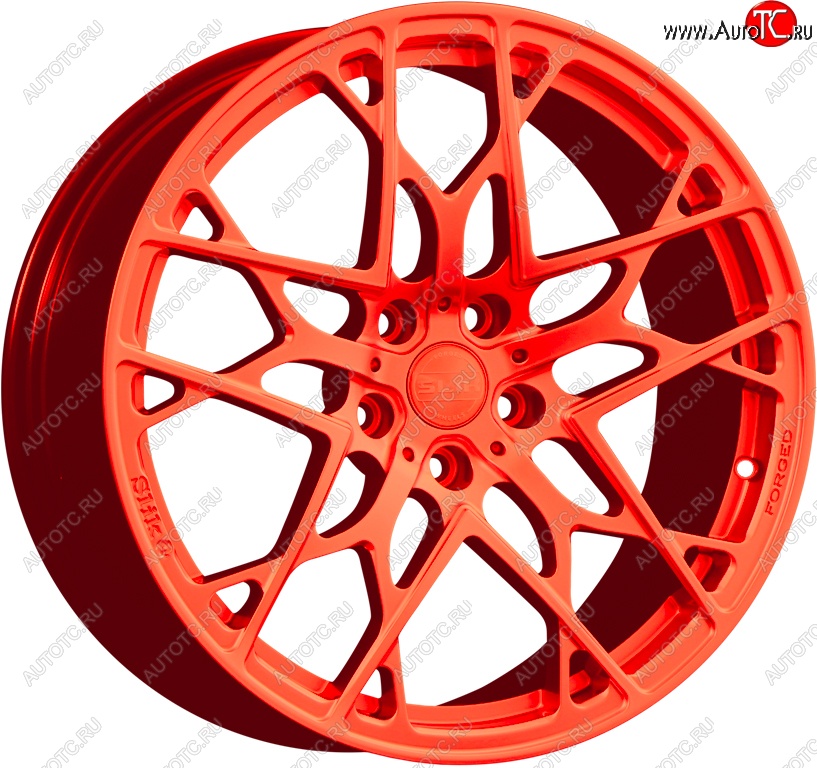 35 499 р. Кованый диск Slik PREMIUM L-834 8.5x18   (RAL 3026 ярко алый (3026))  с доставкой в г. Чебоксары