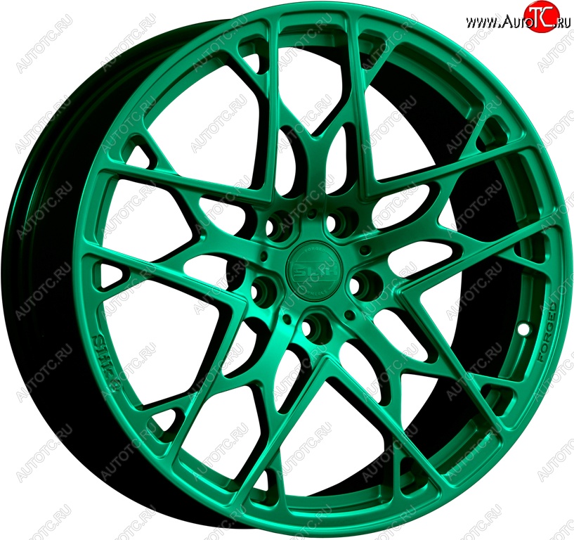 35 499 р. Кованый диск Slik PREMIUM L-834 8.5x18   (Candy изумрудно-зеленый (Candy Green))  с доставкой в г. Чебоксары