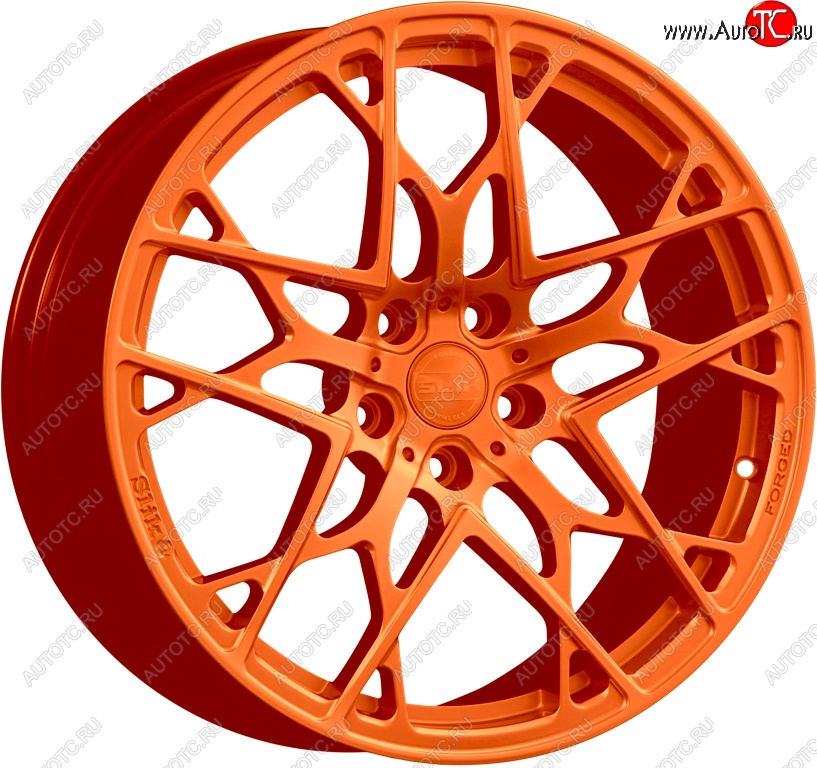 35 499 р. Кованый диск Slik PREMIUM L-834 8.5x18   (Ярко оранжевый (ORANGE))  с доставкой в г. Чебоксары