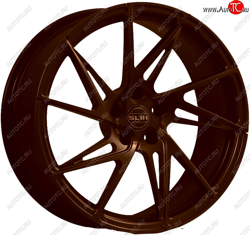 35 499 р. Кованый диск Slik PREMIUM L-836 8.0x18   (Коньячная бронза глянец (BRZCGN))  с доставкой в г. Чебоксары