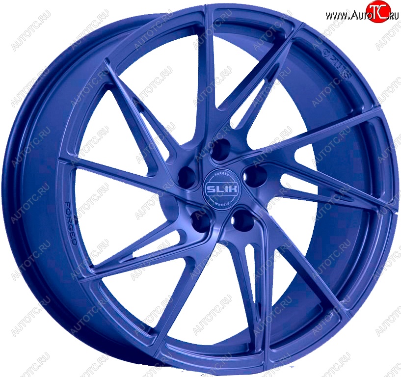 35 499 р. Кованый диск Slik PREMIUM L-836 8.0x18   (Синий (BLUE))  с доставкой в г. Чебоксары