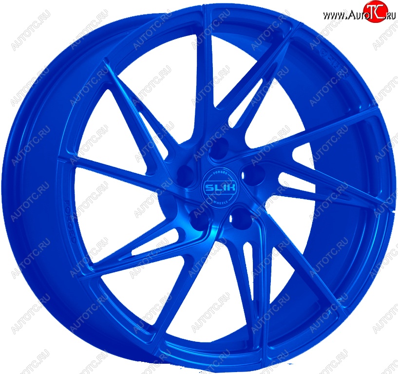 35 499 р. Кованый диск Slik PREMIUM L-836 8.0x18   (Candy синий (Candy BLUE))  с доставкой в г. Чебоксары