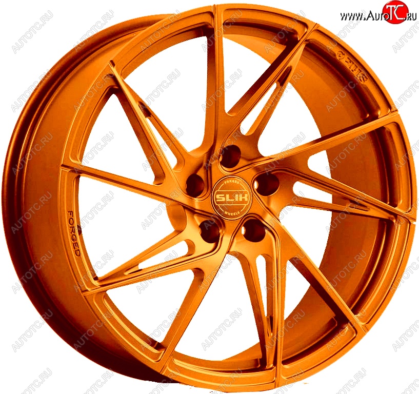 35 499 р. Кованый диск Slik PREMIUM L-836 8.0x18   (Candy медно-оранжевый глянцевый)  с доставкой в г. Чебоксары