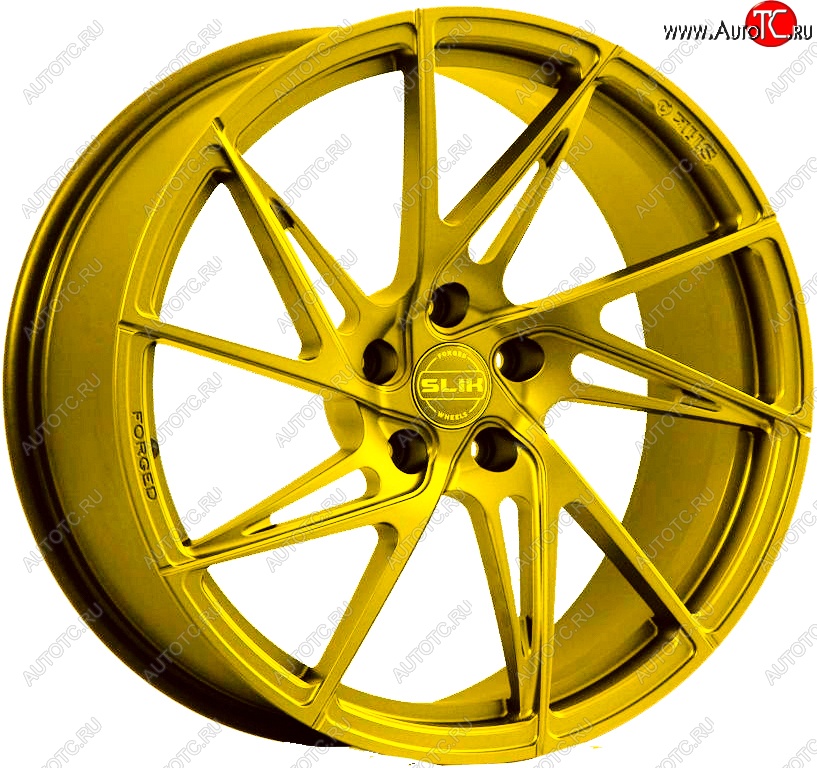 35 499 р. Кованый диск Slik PREMIUM L-836 8.5x18   (Candy ярко-желтый (Candy YELLOW))  с доставкой в г. Чебоксары