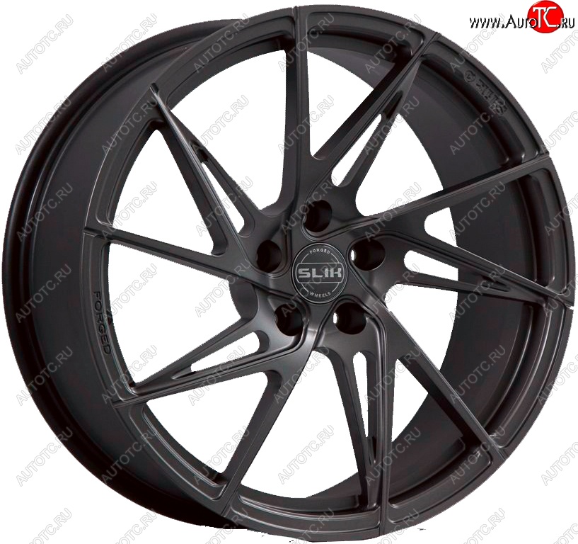 35 499 р. Кованый диск Slik PREMIUM L-836 8.5x18   (Графит глянцевый (GM))  с доставкой в г. Чебоксары