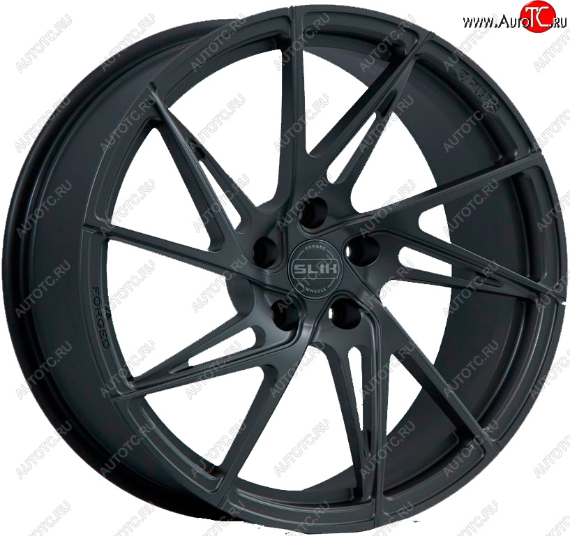 35 499 р. Кованый диск Slik PREMIUM L-836 8.5x18   (Матовый серый титан (TITAN))  с доставкой в г. Чебоксары