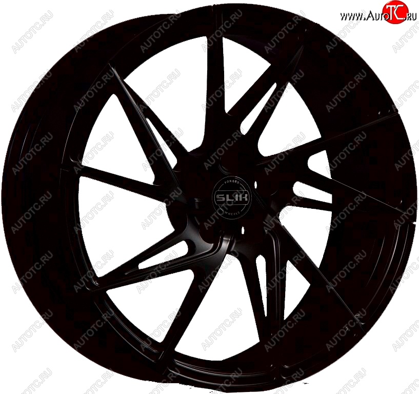 35 499 р. Кованый диск Slik PREMIUM L-836 8.5x18   (Черный глянцевый (BK))  с доставкой в г. Чебоксары