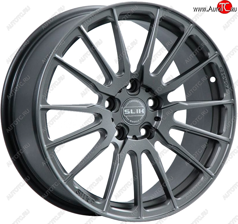 35 499 р. Кованый диск Slik PREMIUM L-838 8.0x18   (Графит глянцевый (GM))  с доставкой в г. Чебоксары