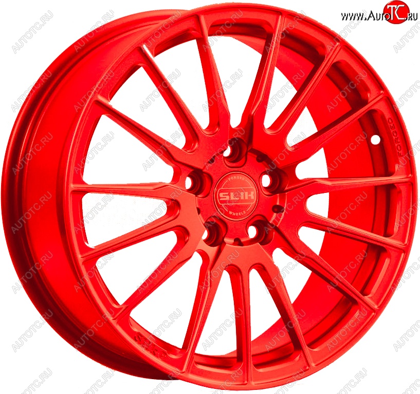 35 499 р. Кованый диск Slik PREMIUM L-838 8.5x18   (RAL 3026 ярко алый (3026))  с доставкой в г. Чебоксары