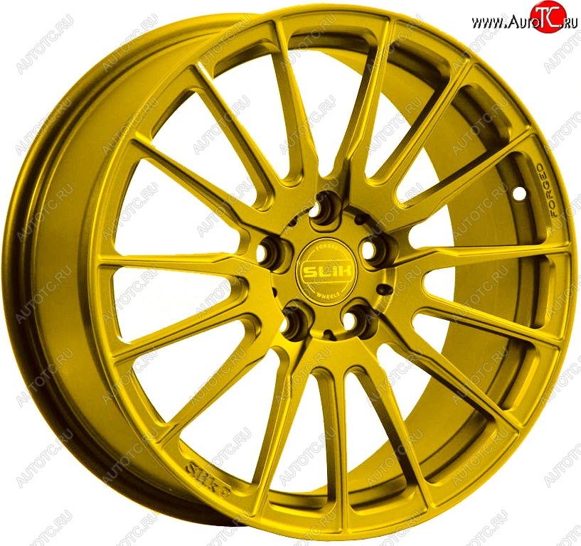 35 499 р. Кованый диск Slik PREMIUM L-838 8.5x18   (Candy ярко-желтый (Candy YELLOW))  с доставкой в г. Чебоксары