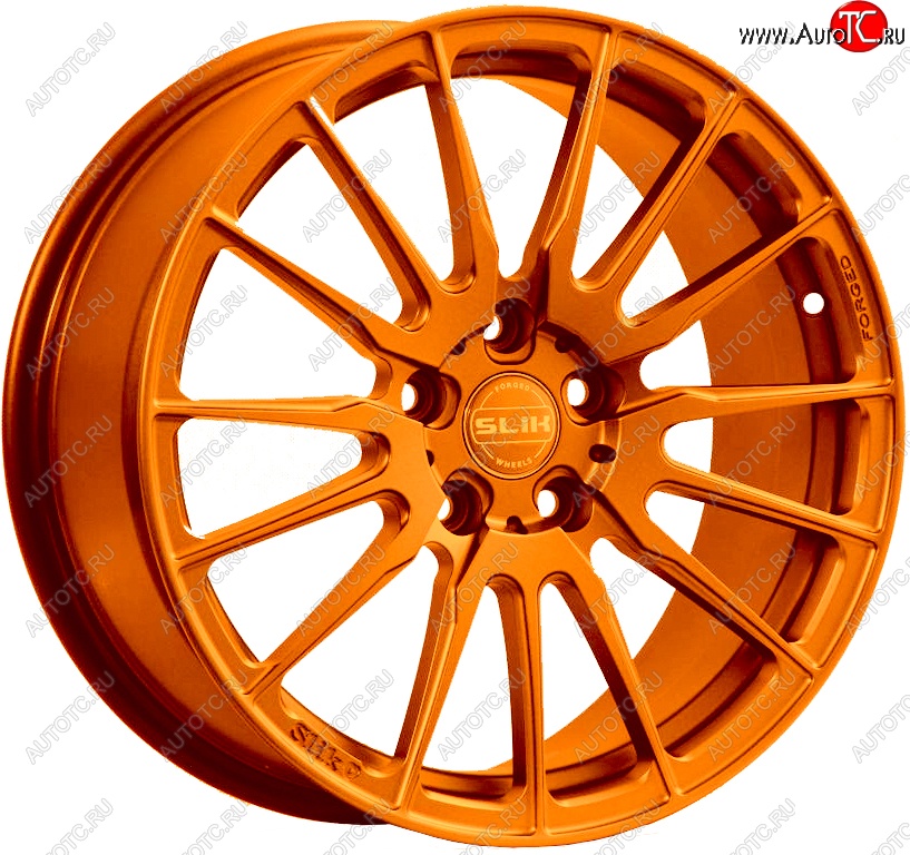 35 499 р. Кованый диск Slik PREMIUM L-838 8.5x18   (Candy медно-оранжевый глянцевый)  с доставкой в г. Чебоксары