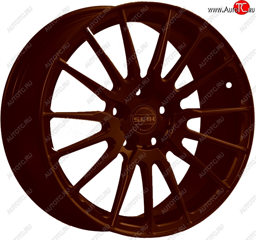35 499 р. Кованый диск Slik PREMIUM L-838 8.5x18   (Коньячная бронза матовый (MBRZCGN))  с доставкой в г. Чебоксары