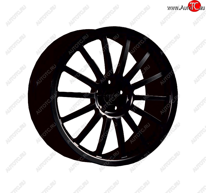 42 499 р. Кованый диск Slik PREMIUM L-902 8.5x19   (Черный глянцевый (BK))  с доставкой в г. Чебоксары
