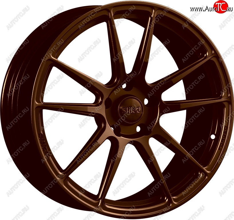 43 319 р. Кованый диск Slik PREMIUM L-904 8.5x19   (Коньячная бронза глянец (BRZCGN))  с доставкой в г. Чебоксары